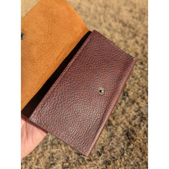 NEW Portland Leather Goods PLG Rancher Wallet Nutmeg Brown - Picture 6 of 10